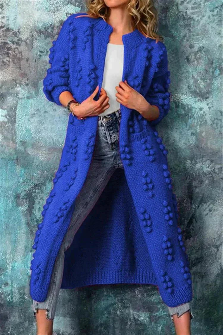 Cardigan Femme Automne sans Manches Floral Élégant - PanierRoyale