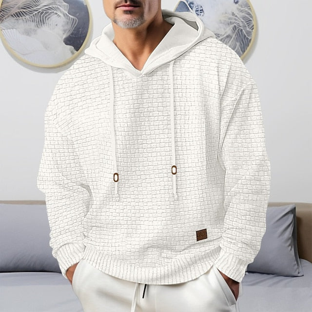 Sweat à capuche doux et chaud pour homme et femme