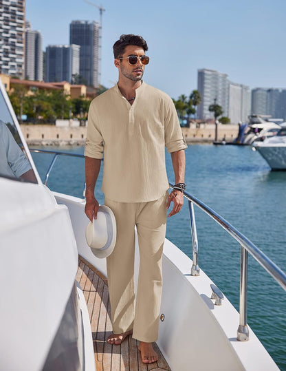 Costume Homme Léger 2 Pièces Été