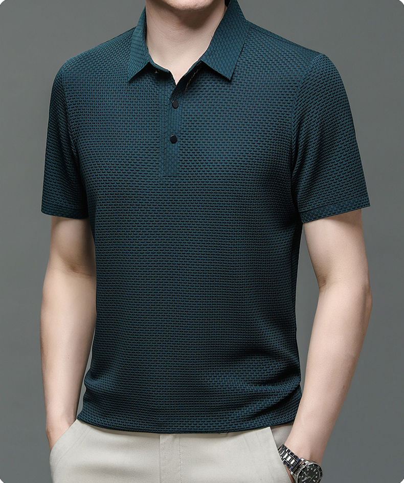 Chemise Polo Homme Mesh Respirant et Léger