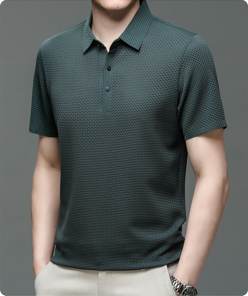 Chemise Polo Homme Mesh Respirant et Léger