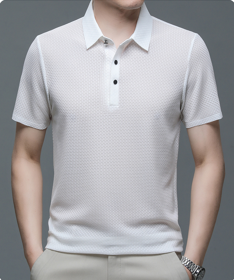 Chemise Polo Homme Mesh Respirant et Léger