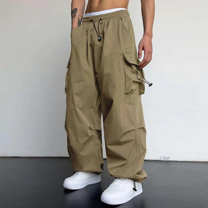Pantalon Homme Cargo Confortable avec Poches Pratiques
