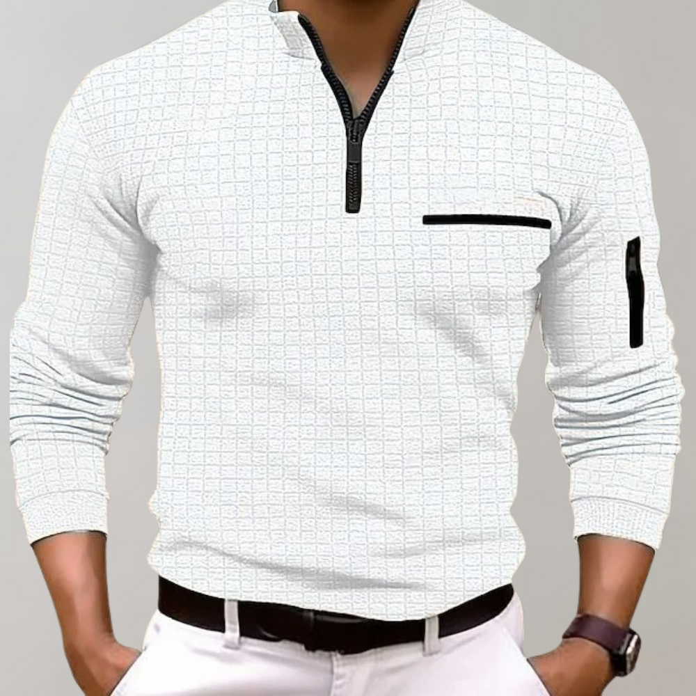 Pull Femme Blanc Doux à Manches Longues - PanierRoyale
