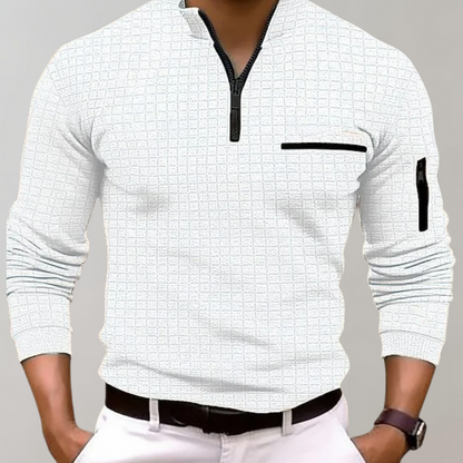 Pull Femme Blanc Doux à Manches Longues - PanierRoyale