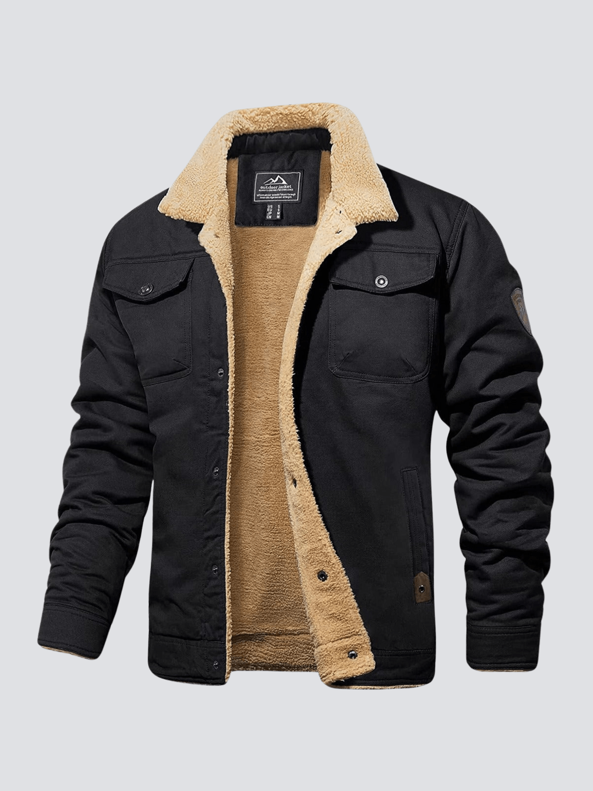 Blouson aviateur cuir doux et élégant - PanierRoyale
