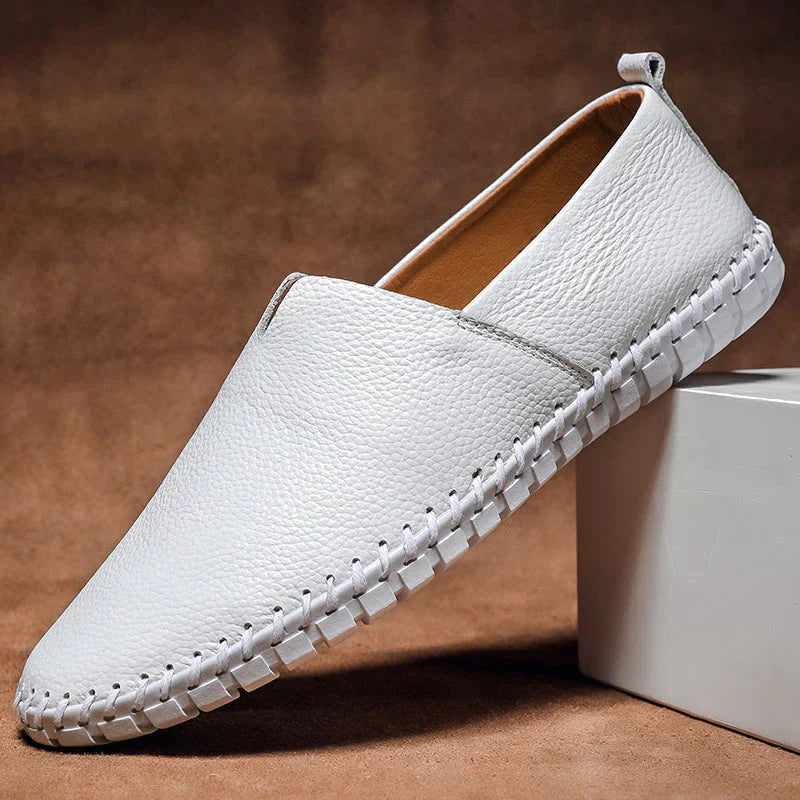 Chauffure Homme Cuir Italien Élégant