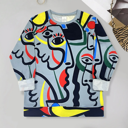 CARLOTA - Pull Imprimé pour Femmes