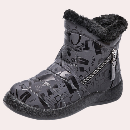 Bottes Femme Talon Bas Moderne et Élégantes