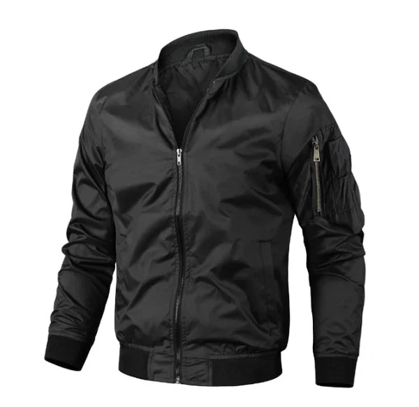 Veste Bomber Homme Longues Manches Éclair pour Sport