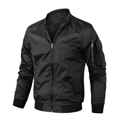 Veste Bomber Homme Longues Manches Éclair pour Sport