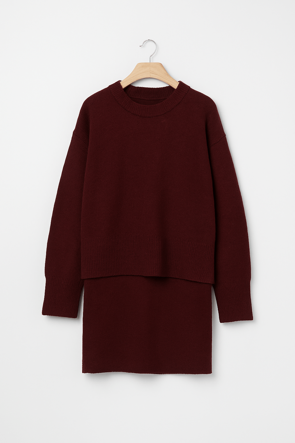 Ensemble 2 pièces Femme : Pull et Jupe pour un Look Décontracté Chic