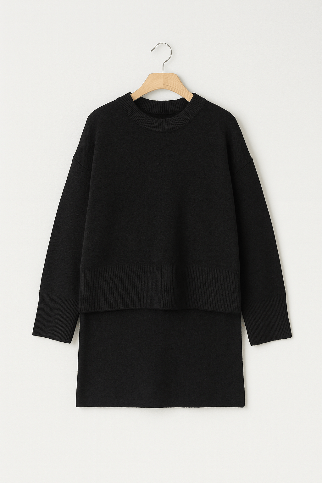 Ensemble 2 pièces Femme : Pull et Jupe pour un Look Décontracté Chic