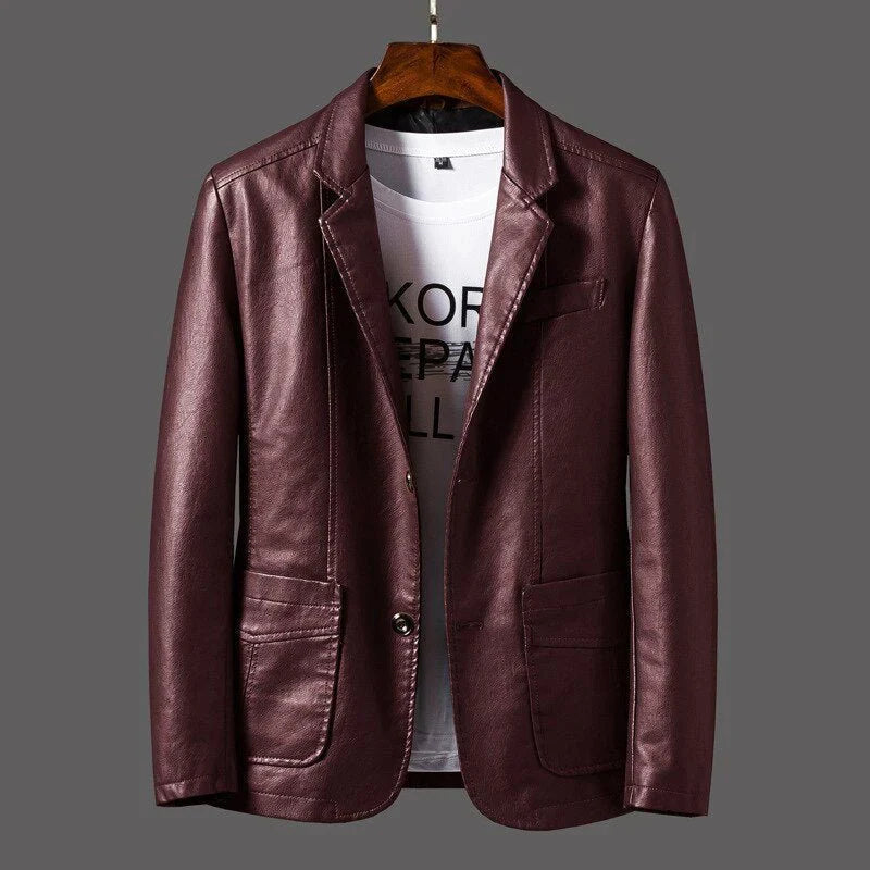 Blazer Homme Élégant Taille Slim Manches Longues - PanierRoyale