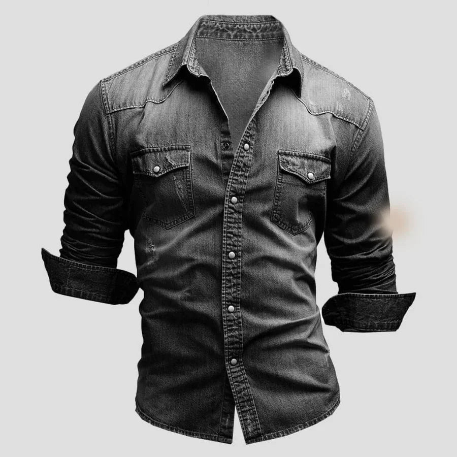 Chemise Homme Classique à Manches Longues pour tous les jours - PanierRoyale