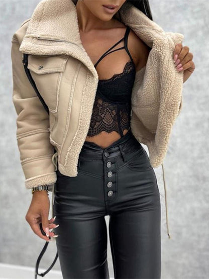 Doudoune Hiver Femme Douce et Chaude avec Capuchon