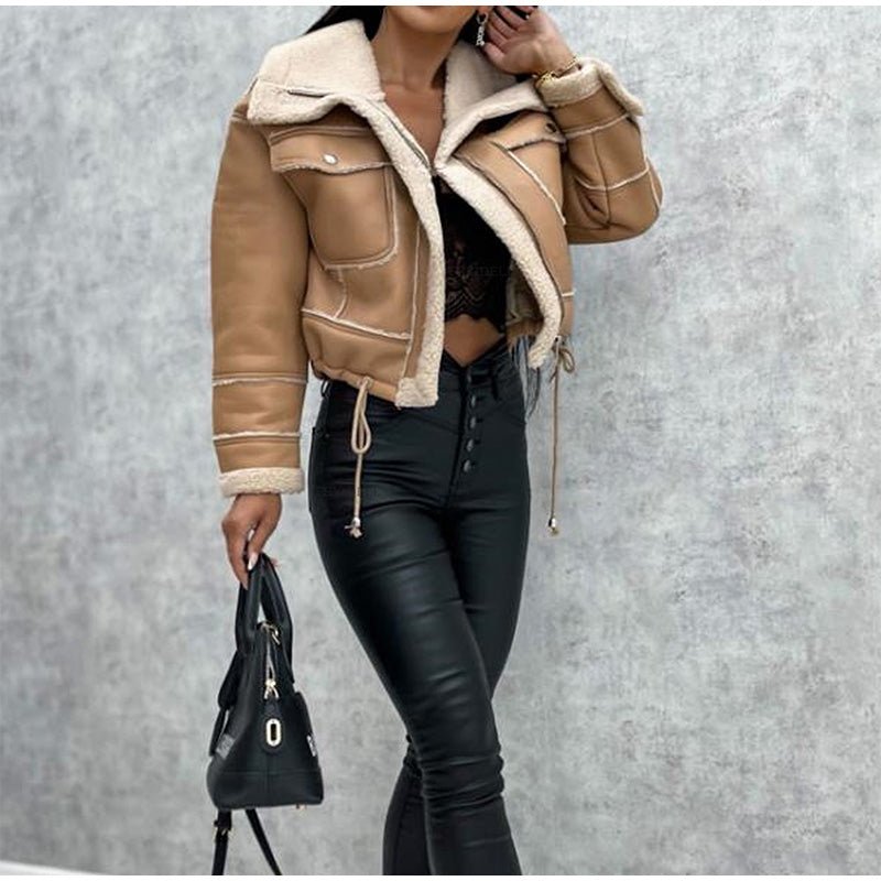 Doudoune Hiver Femme Douce et Chaude avec Capuchon