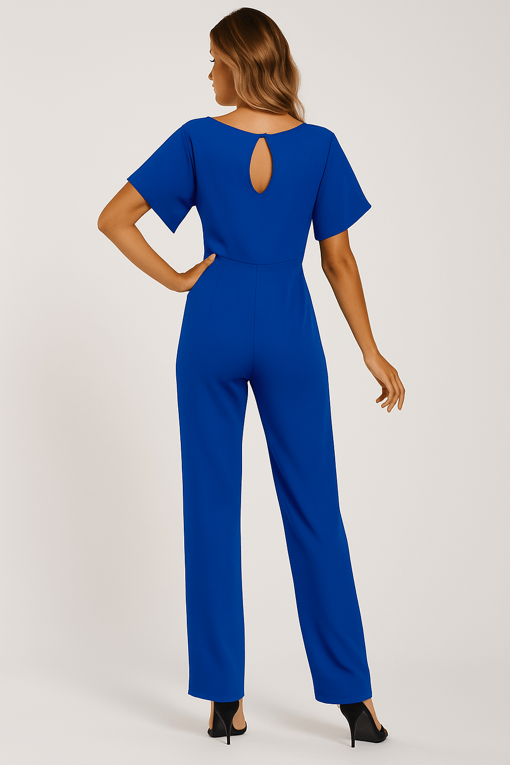 Combinaison Femme Élégante avec Ceinture Taille