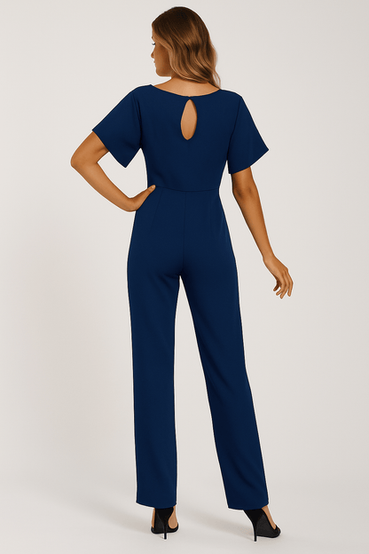 Combinaison Femme Élégante avec Ceinture Taille