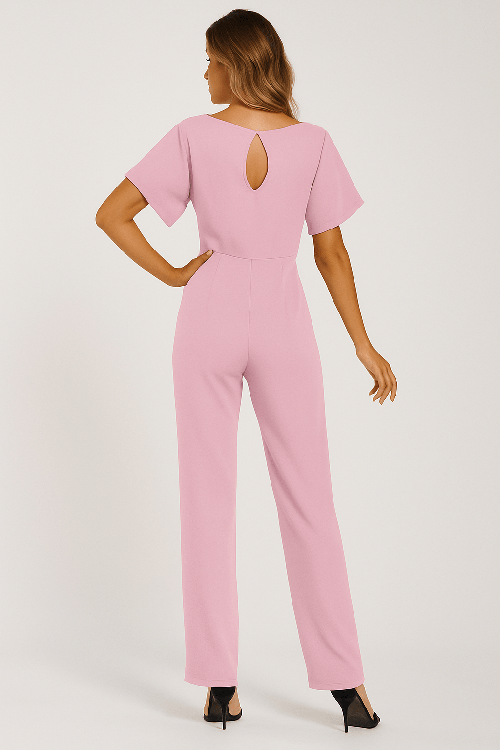 Combinaison Femme Élégante avec Ceinture Taille