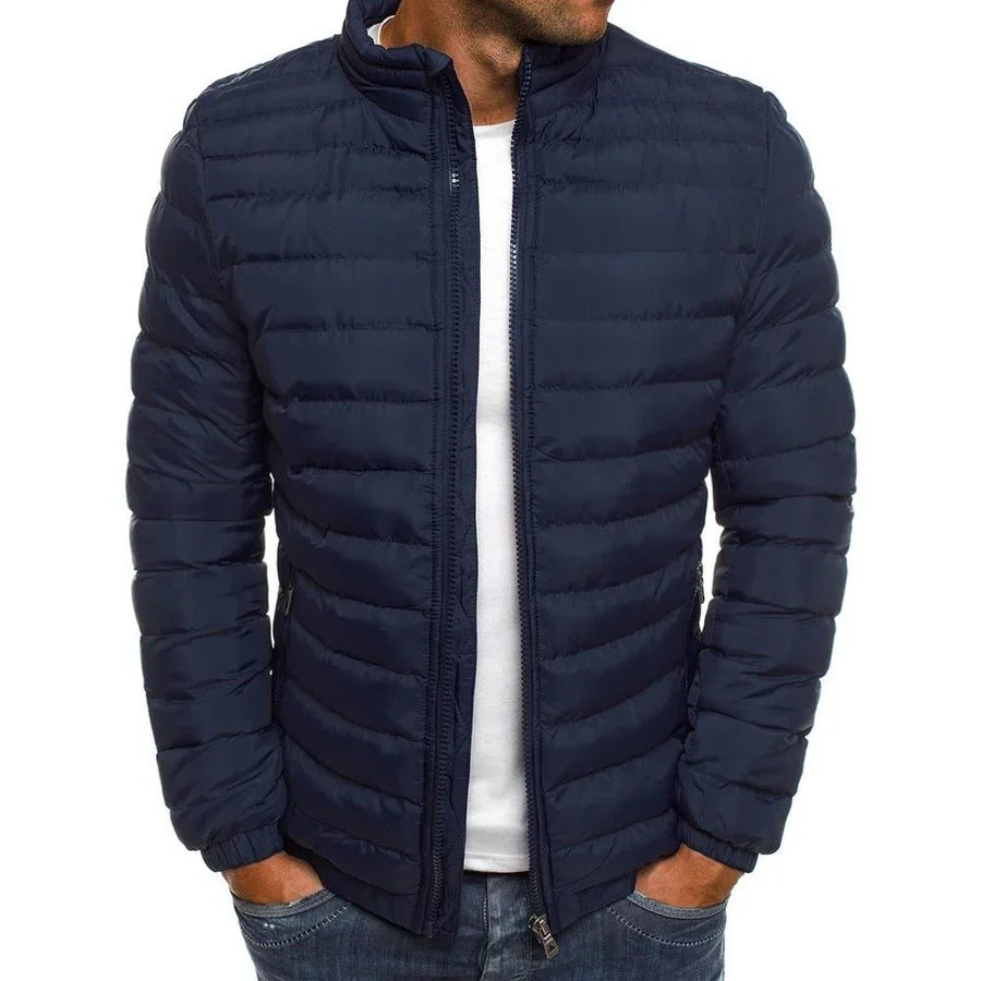 Veste Homme Hiver Éclair Fermeture à Manches Longues