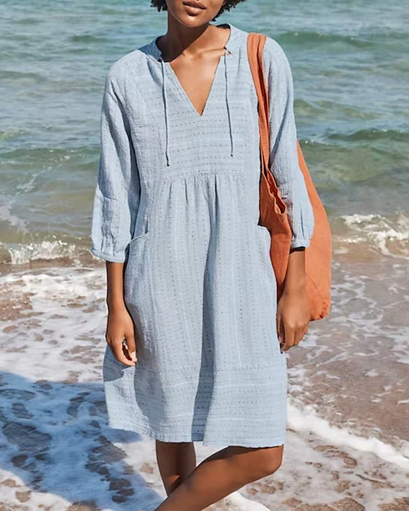 Robe Été Femme en Coton Léger et Respirant - PanierRoyale