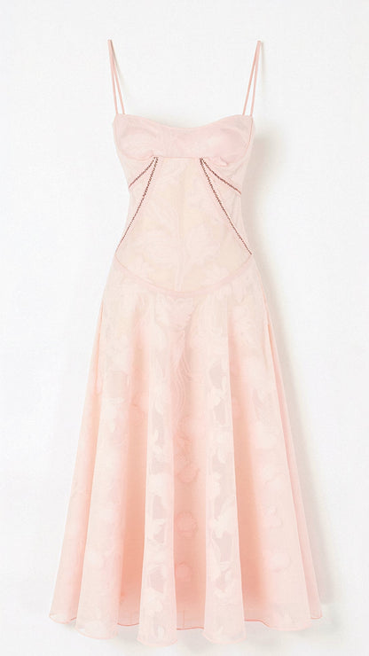 Robe Bohème Blanc Imprimé Fleurs Été