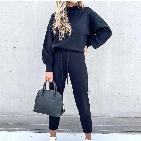 Ensemble Décontracté Femme 2 Pièces Confortable et Chic