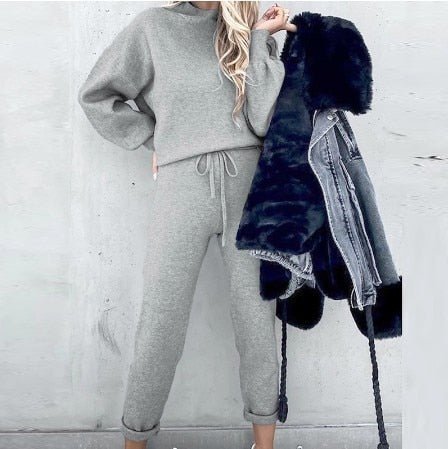Ensemble Décontracté Femme 2 Pièces Confortable et Chic