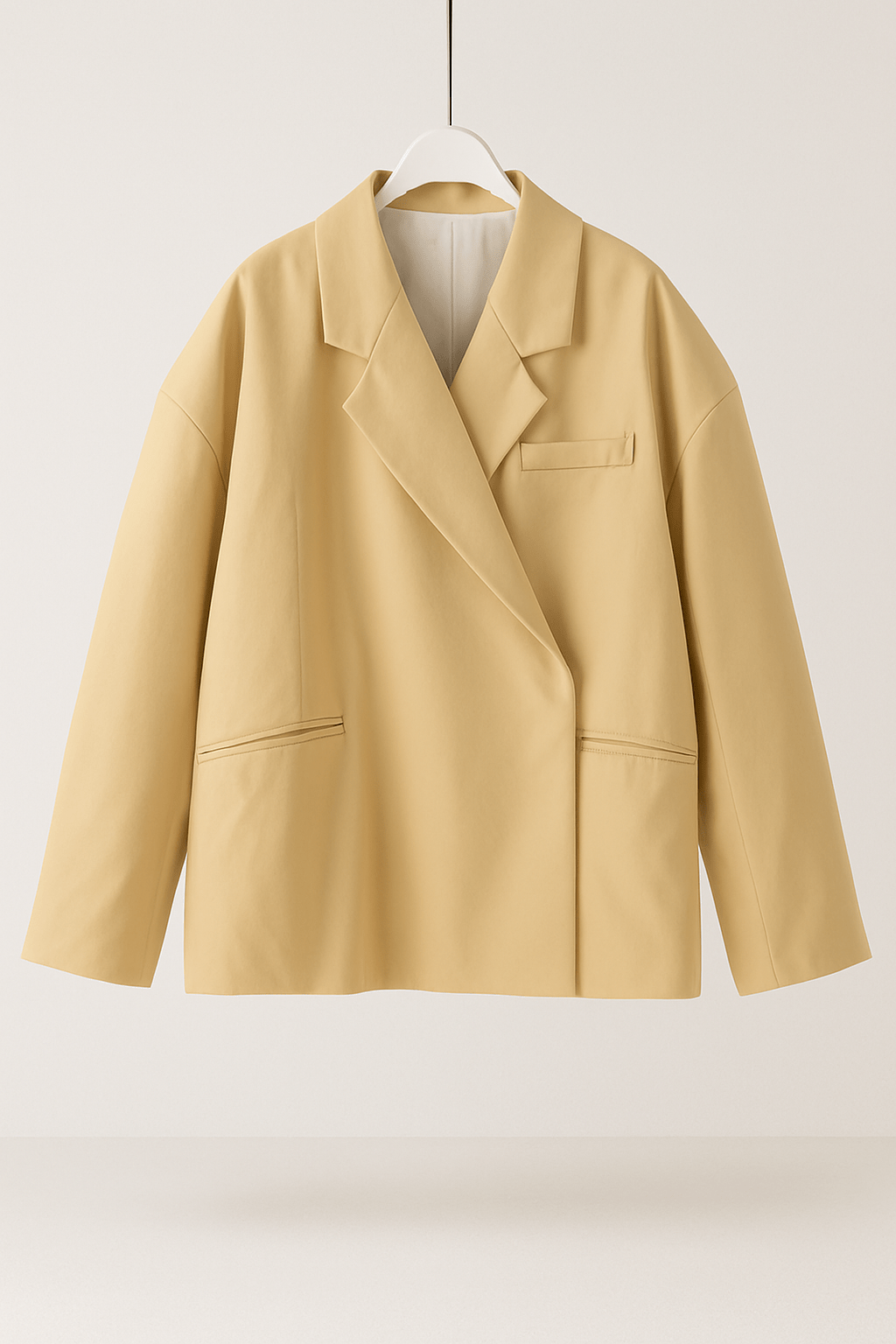 Blazer femme oversize élégant avec coupe classique