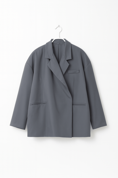 Blazer femme oversize élégant avec coupe classique