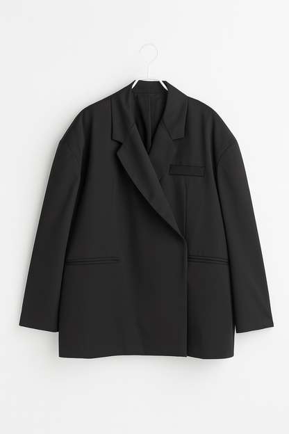 Blazer femme oversize élégant avec coupe classique