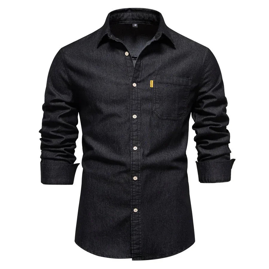 Chemise Homme Manches Longues Décontractée