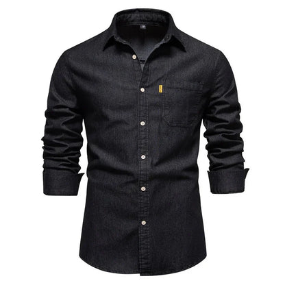 Chemise Homme Manches Longues Décontractée