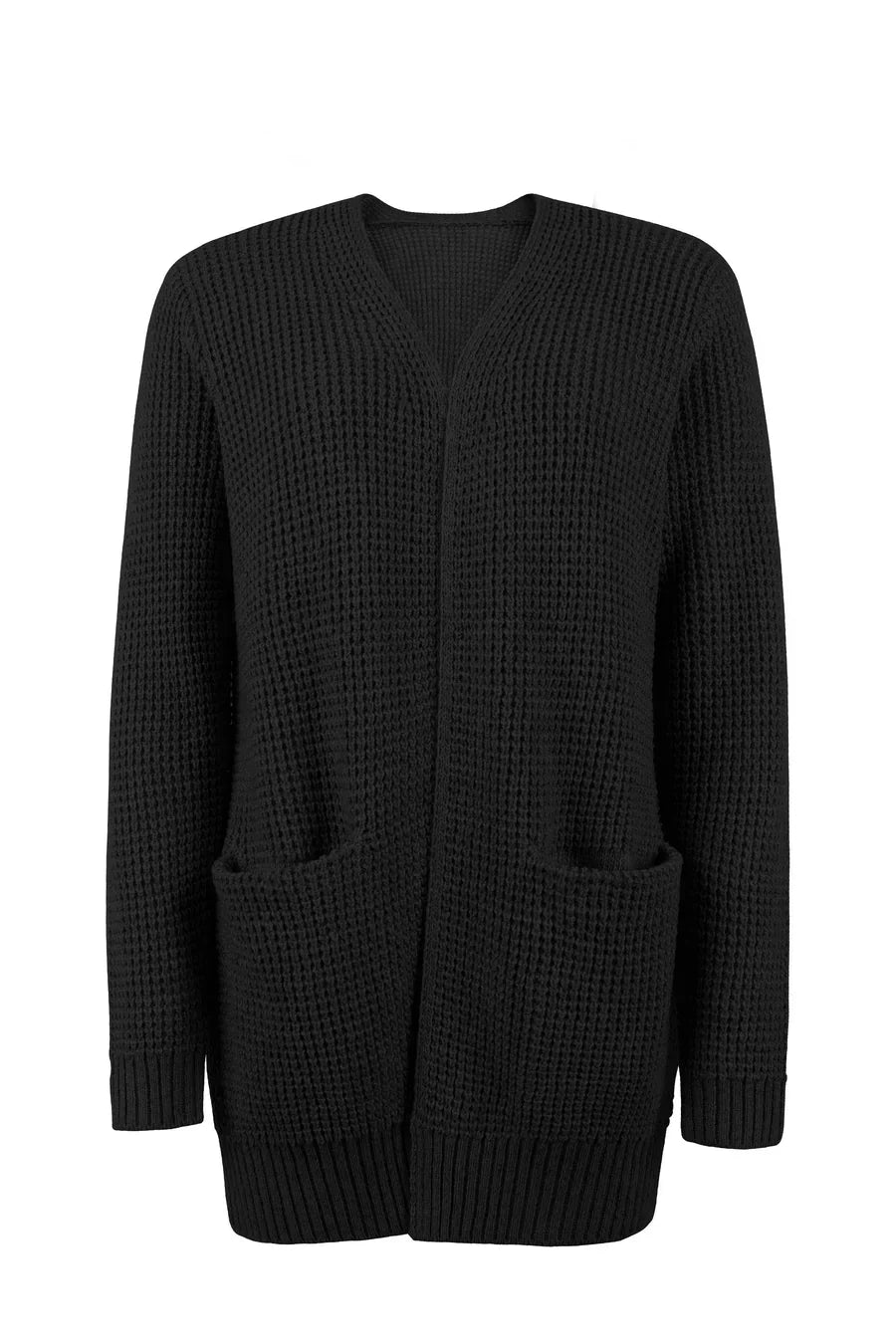 Cardigan Femme Long Manches Oversize Doux