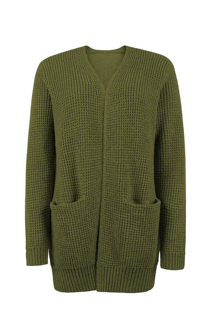 Cardigan Femme Long Manches Oversize Doux