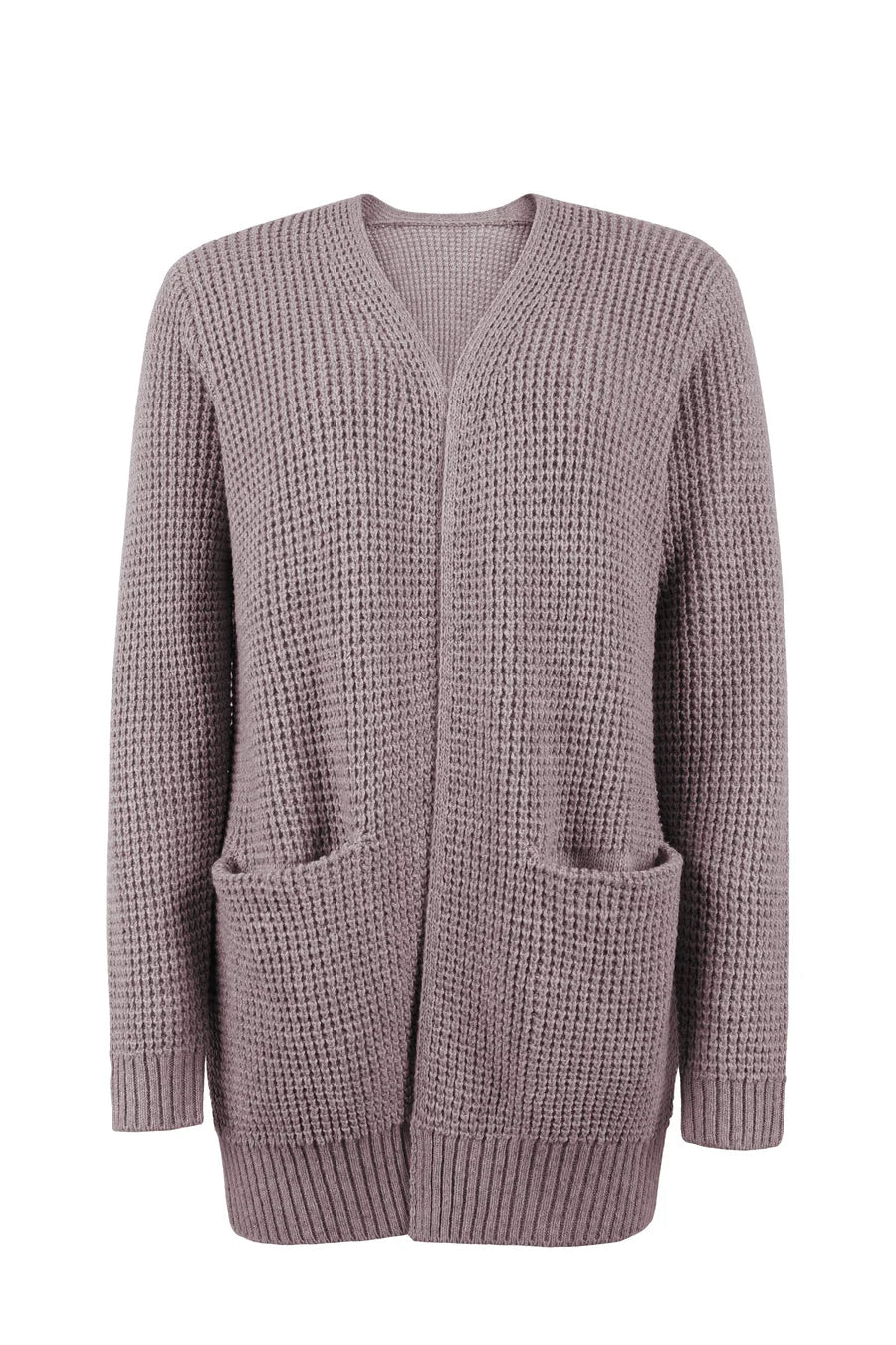 Cardigan Femme Long Manches Oversize Doux