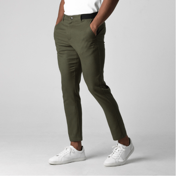 Pantalon Jogging Élastique avec Poches Profondes