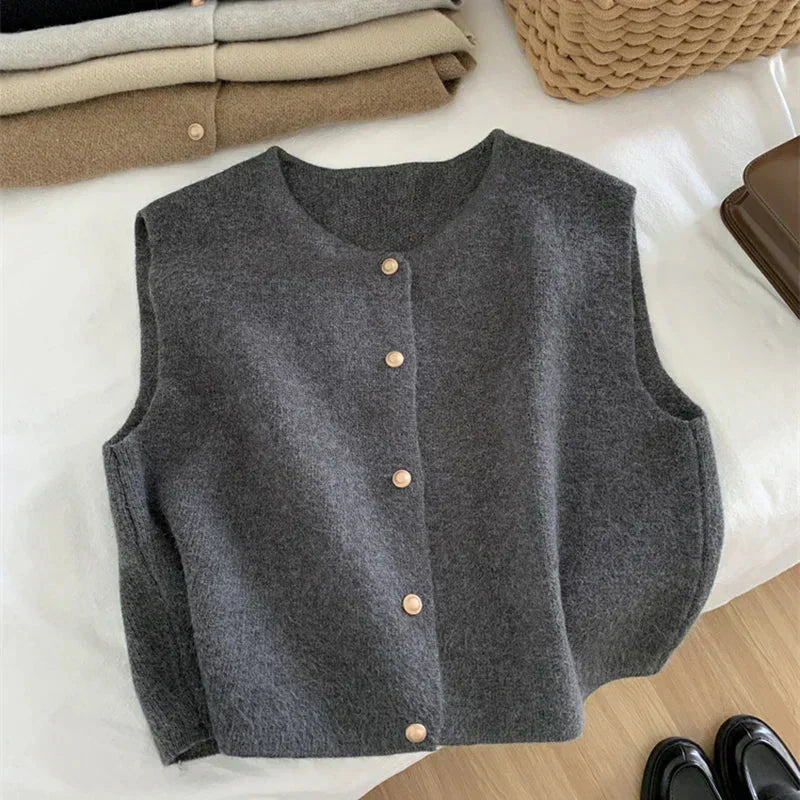 Gilet Femme Décontracté Sans Manches Élastiqué - PanierRoyale