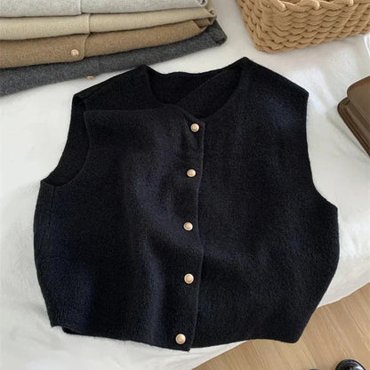 Gilet Femme Décontracté Sans Manches Élastiqué
