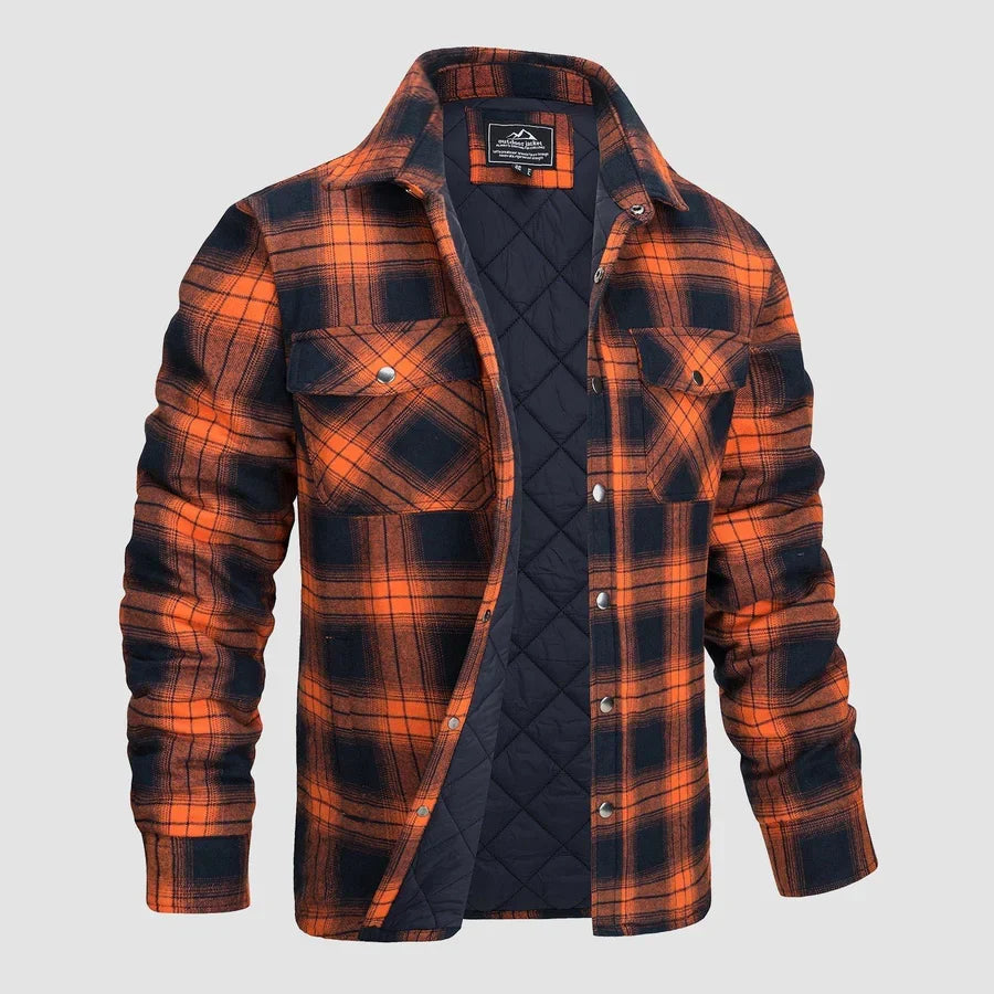 Veste Homme Classique en Laine avec Manches Longues