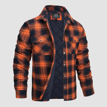 Veste Homme Classique en Laine avec Manches Longues