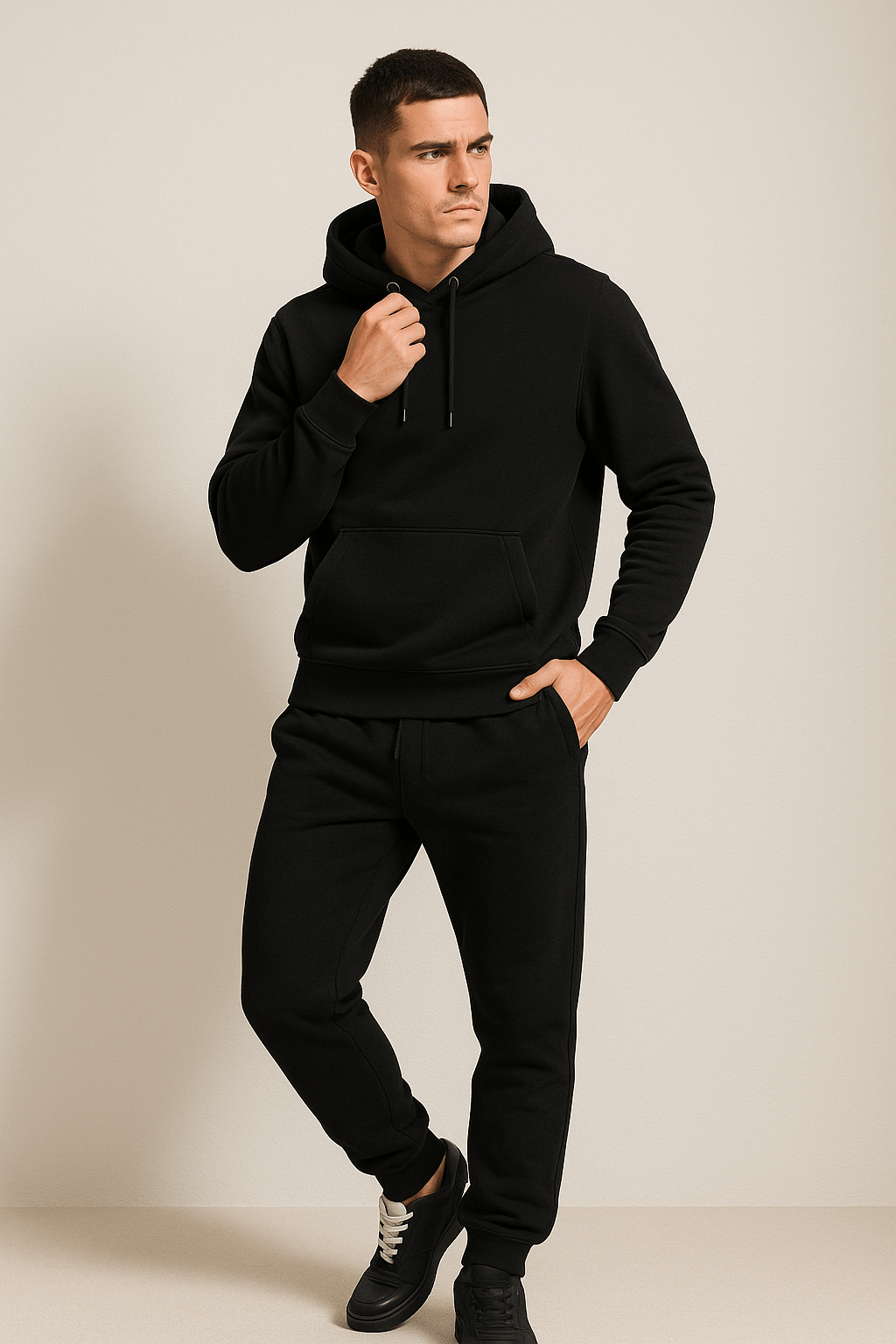 Sweat à Capuche Sportif Homme avec Poches - PanierRoyale