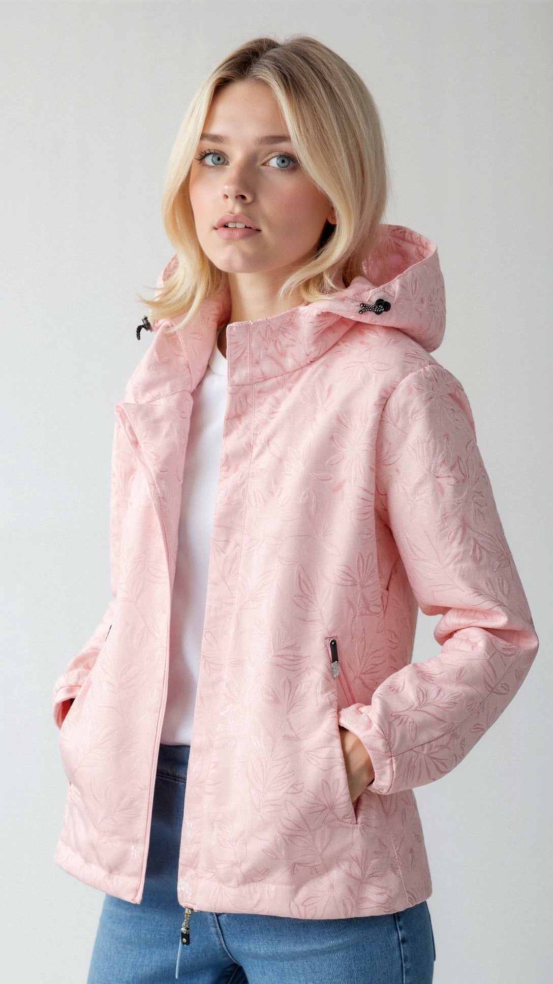 Veste de Pluie Légère avec Capuche pour Outdoor