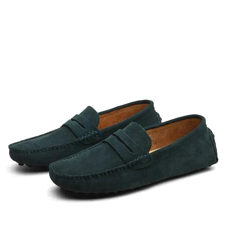 Mocassins Homme Cuir Souple Confort Classique