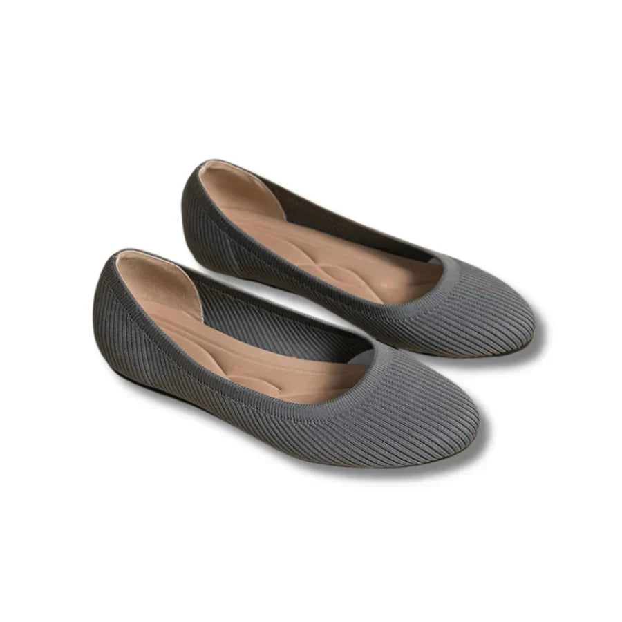 Chaussures Femmes Plates en Daim Confortable - PanierRoyale