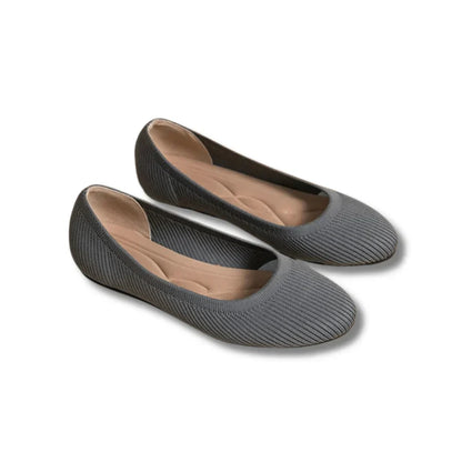 Chaussures Femmes Plates en Daim Confortable - PanierRoyale