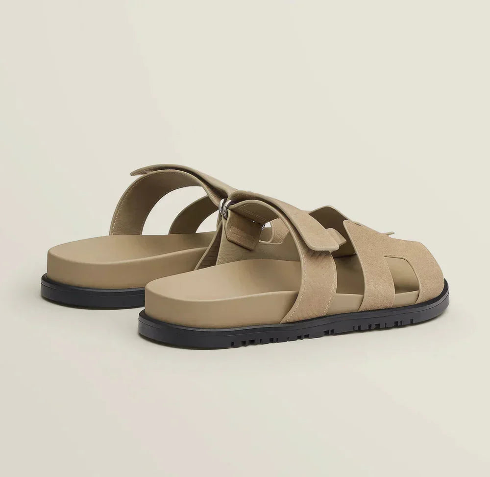 Sandales Femmes Confortables - Chaussures Été avec Sangle Régulable