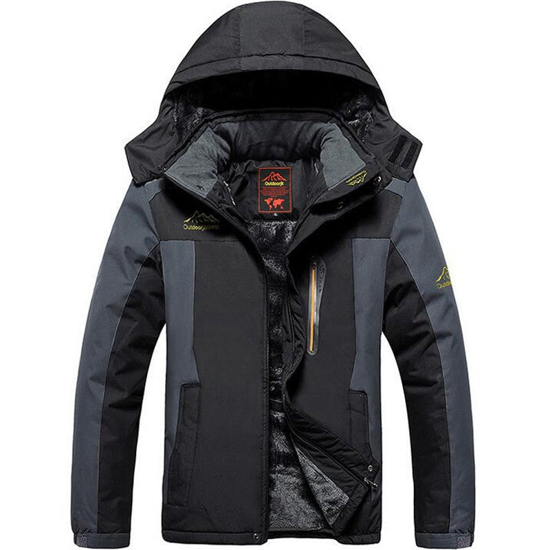 Parka Doudoune Homme Hiver avec Capuche et Manches Longues