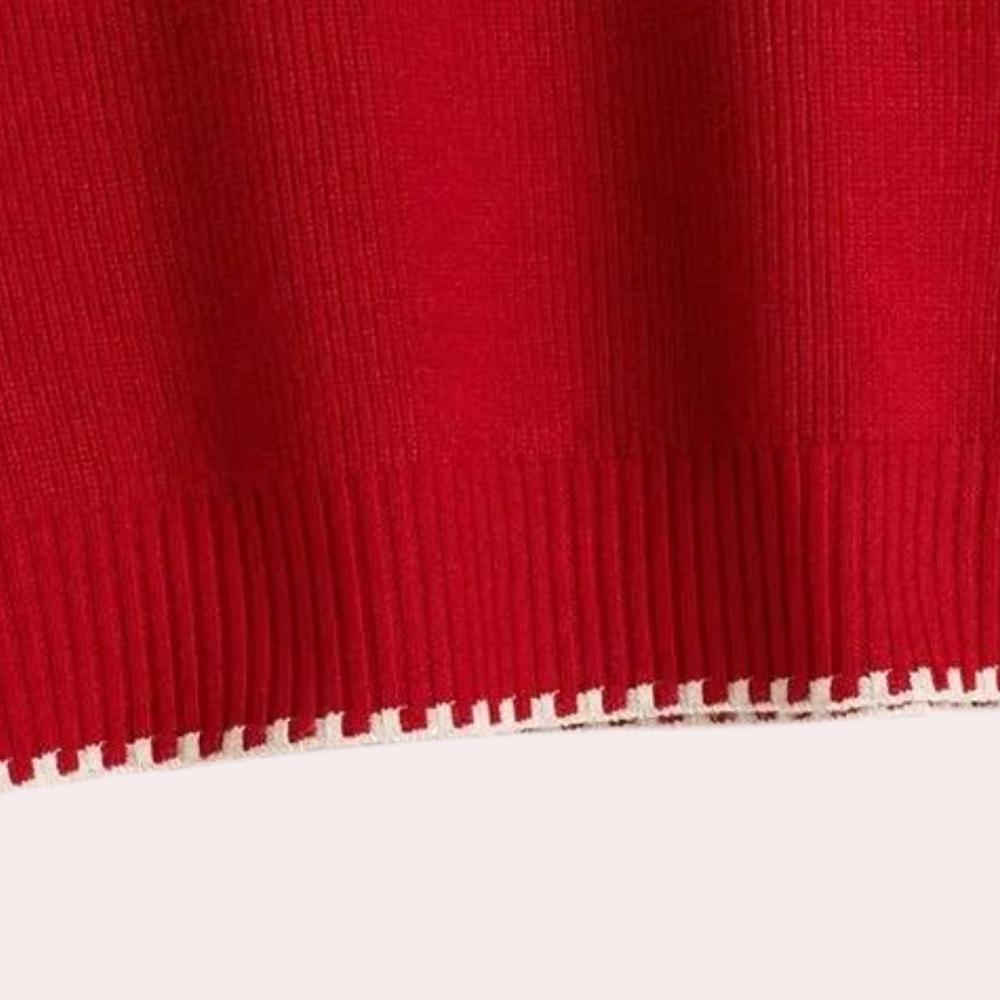 Pull à Col Rond Élégant - vue 3